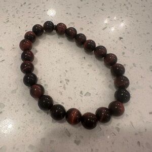 Tiger Eye Men’s Beaded Bracelet